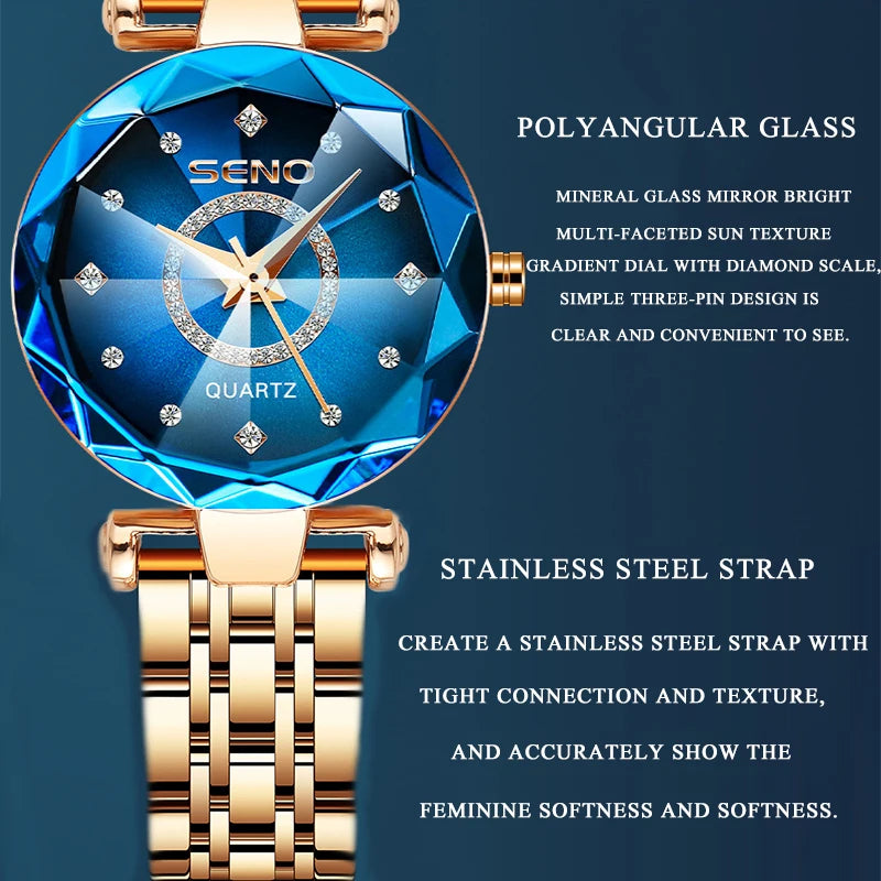 Watches For Women Ladies Luxury Brand Quartz