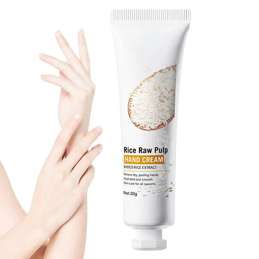 Rice raw pulp hand cream Rejuvenating Hand Cream