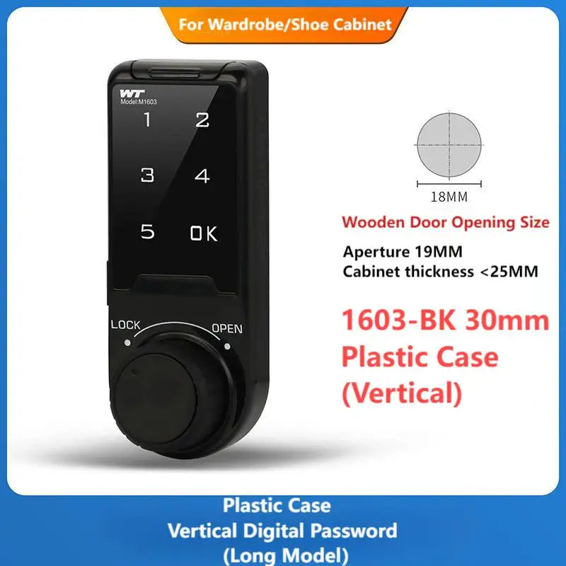 Smart Password Lock for Drawer/File Cabinet/Locker