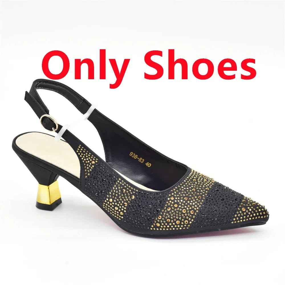 Fashion Women Nigerian Italian Shoes and Bags Set