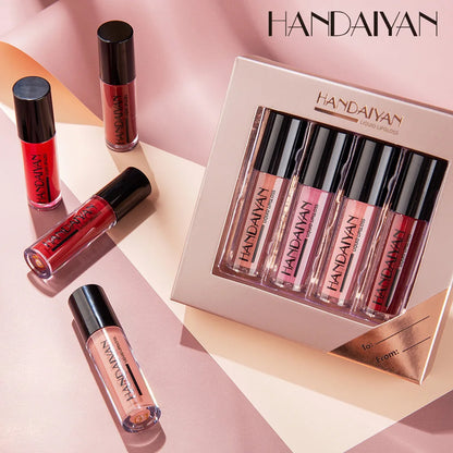 HANDAIYAN 4 PCS Liquid Matte Lipsticks Set Lip gloss