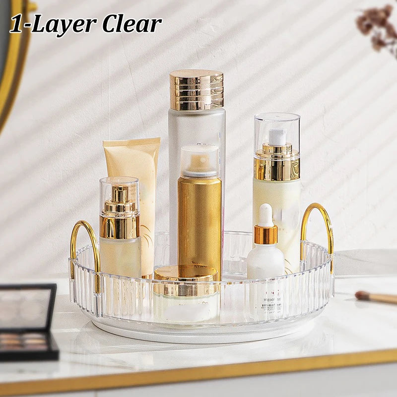 360 Rotating Makeup Organizer for Vanity