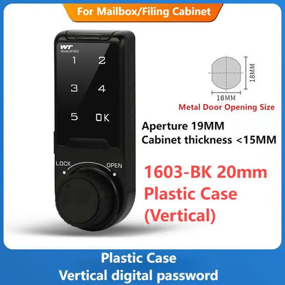 Smart Password Lock for Drawer/File Cabinet/Locker