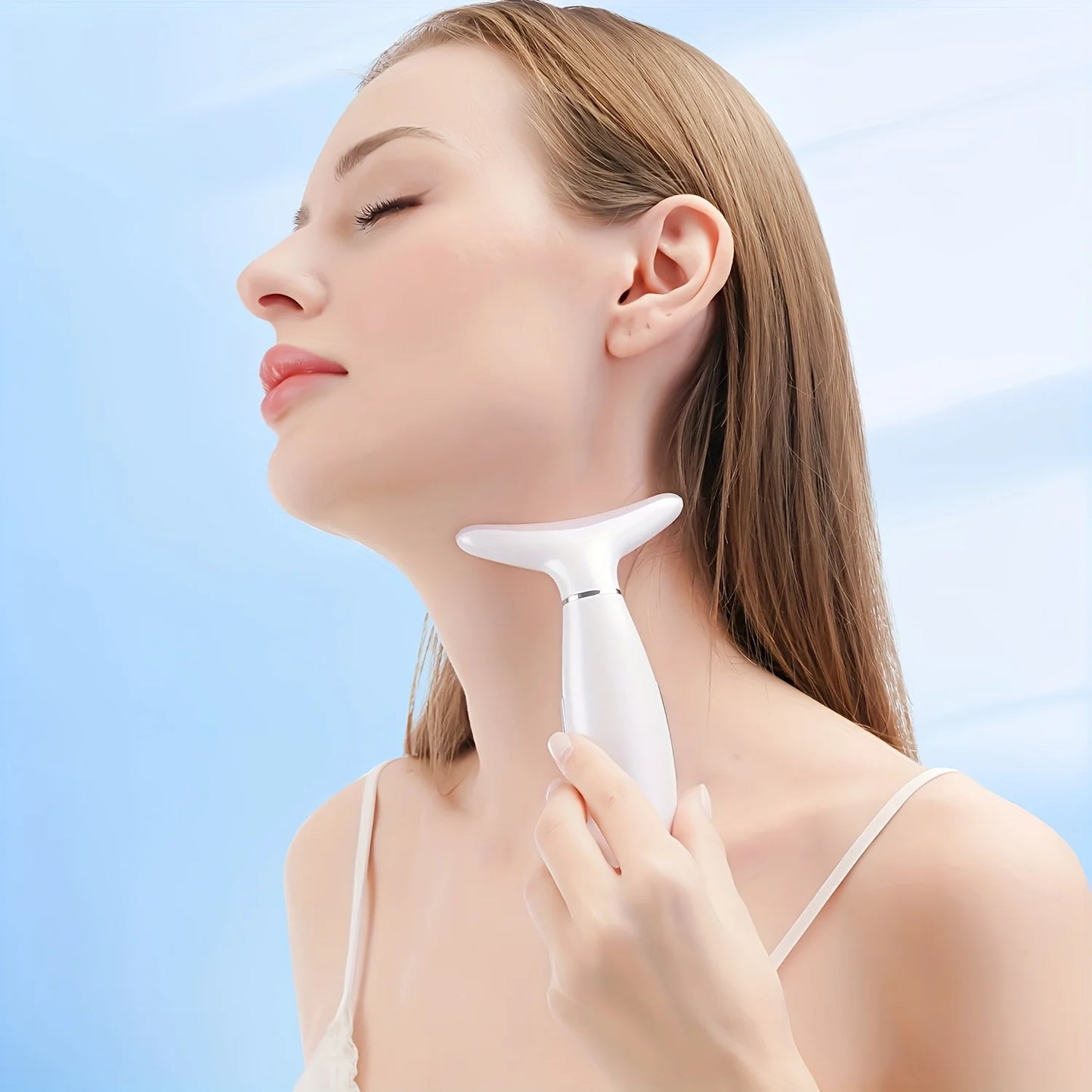 Rechargeable Facial And Neck Massager