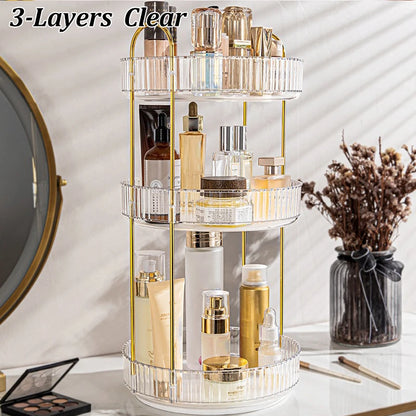 360 Rotating Makeup Organizer for Vanity