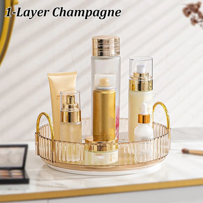 360 Rotating Makeup Organizer for Vanity