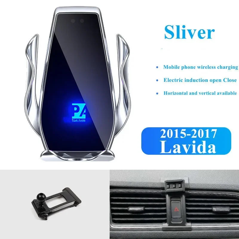 Lavida Phone Holder Wireless Charger Car Mobile