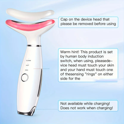 Rechargeable Facial And Neck Massager