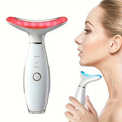 Rechargeable Facial And Neck Massager