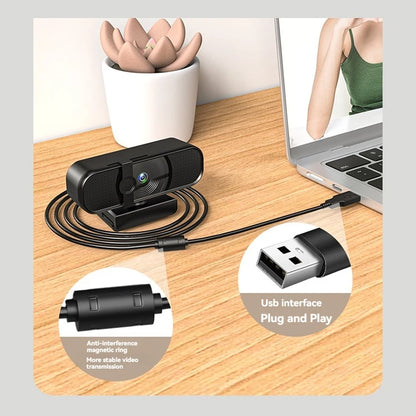 2K HD Webcam USB Plug  Network Live Broadcast