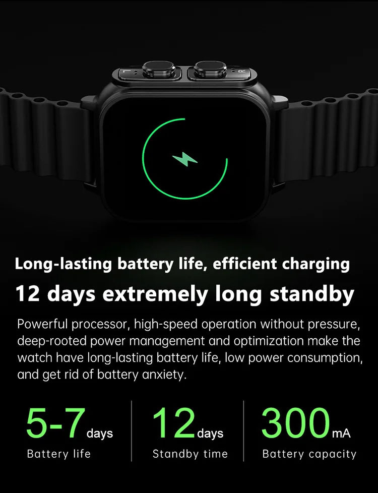 Waterproof SmartWatch Heart Rate Bluetooth