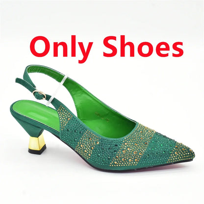 Fashion Women Nigerian Italian Shoes and Bags Set